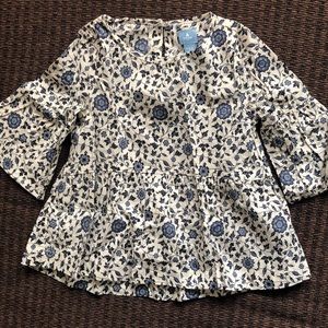 Gapkids Floral peplum top